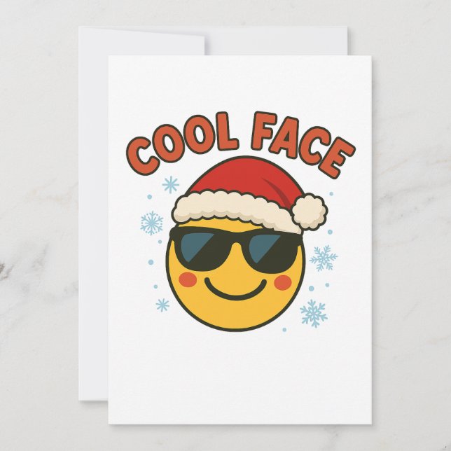 Peaceful Christmas Greeting Card – Merry Christmas Julkort (Framsida)