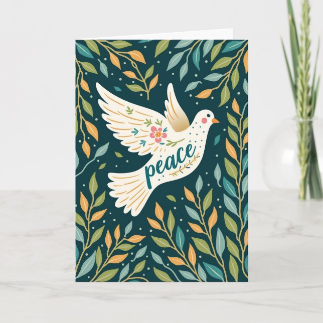 Peaceful Dove Art Card Kort (Framsida)