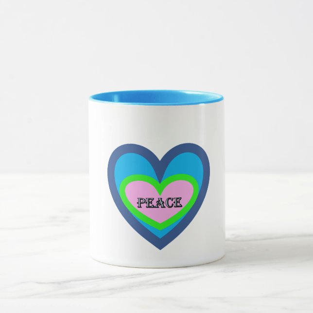 PEACEFUL HEART Mug Mugg (Center)