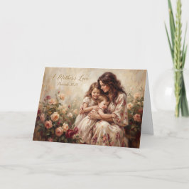 Peaceful Love Eternal Mother's Day Card Kort