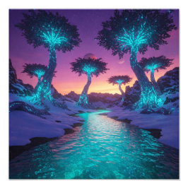 Peaceful Night Fototryck