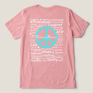 peaceful pickle words t shirt