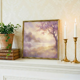 Peaceful Soft Landscape Poster