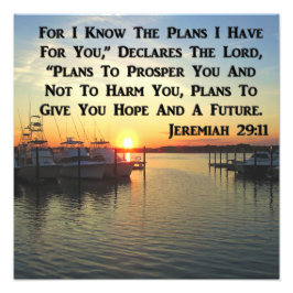 PEACEFUL SUNSET PÅ SJÖ FOTOTRYCK