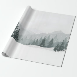 Peaceful Winter – Minimal Landscape Design Presentpapper