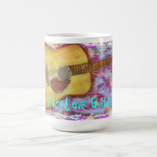 PeaceLove gitarrkonst Kaffemugg