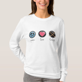 Peacelovehockey Tee Shirt