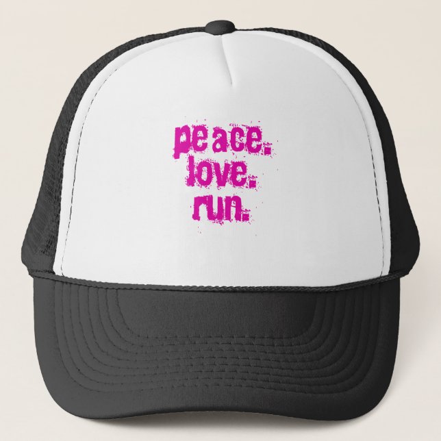 peaceloverun keps (Framsida)