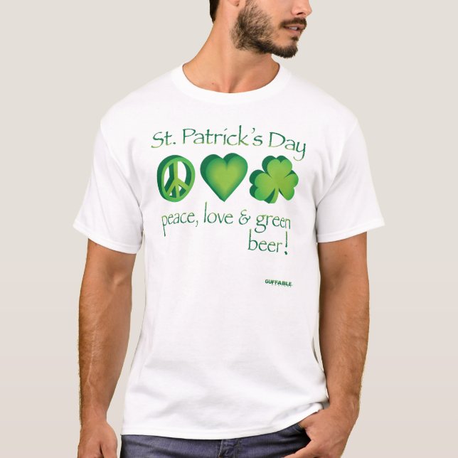 PeaceLoveShamrock Tee (Framsida)