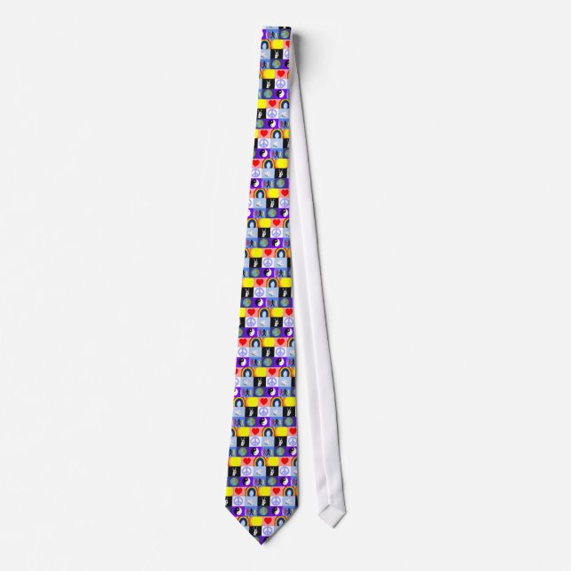 peaceloveunityMosaic Tie Slips (Framsida)