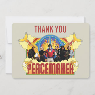 Peacemaker Tacken Series Birthday Inbjudningar