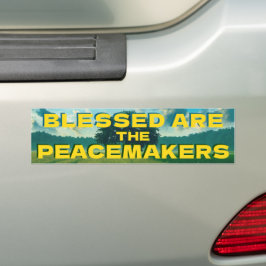 Peacemakers Bumper Sticker Bildekal