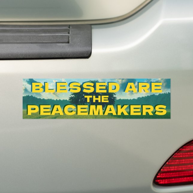Peacemakers Bumper Sticker Bildekal (På Bil)