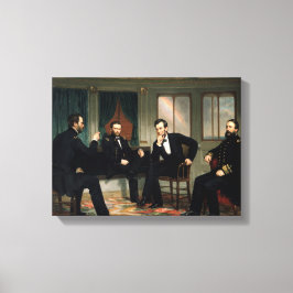 Peacemakers målande president Lincoln 15 x 11 Canvastryck