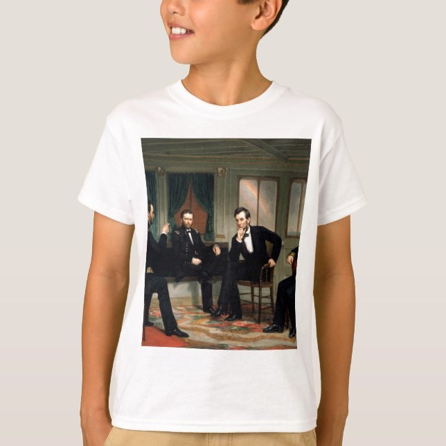 Peacemakers med Abraham Lincoln Tee Shirt (Framsida)