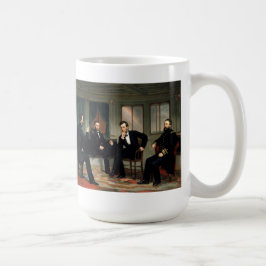 Peacemakers Painting of 1868 Kaffemugg