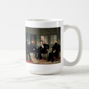Peacemakers Painting of 1868 Kaffemugg