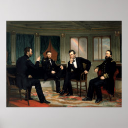 Peacemakers Painting of 1868 Poster
