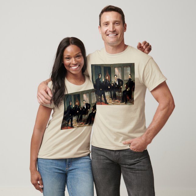 Peacemakers Painting of 1868 T Shirt (Unisex)