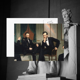 Peacemakers Painting of 1868 Vykort