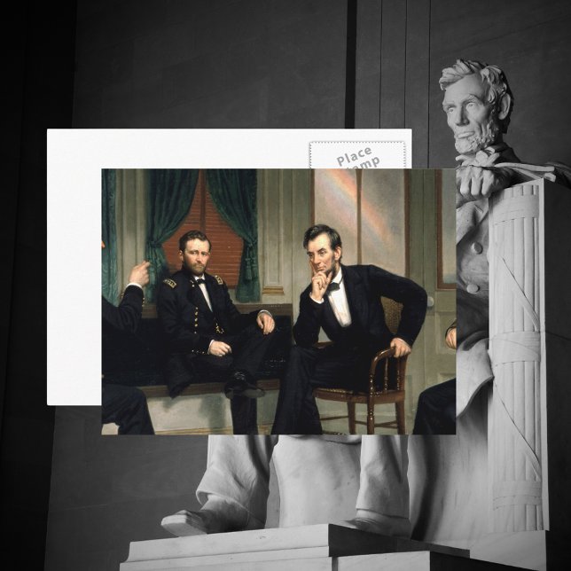 Peacemakers Painting of 1868 Vykort (The Peacemakers Painting of 1868 Postcard)
