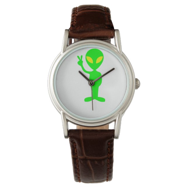 Peacenik Alien Armbandsur (Framsida)