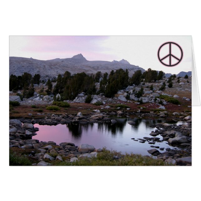 Peacenikkort Hälsningskort (Framsidan Horizontal)