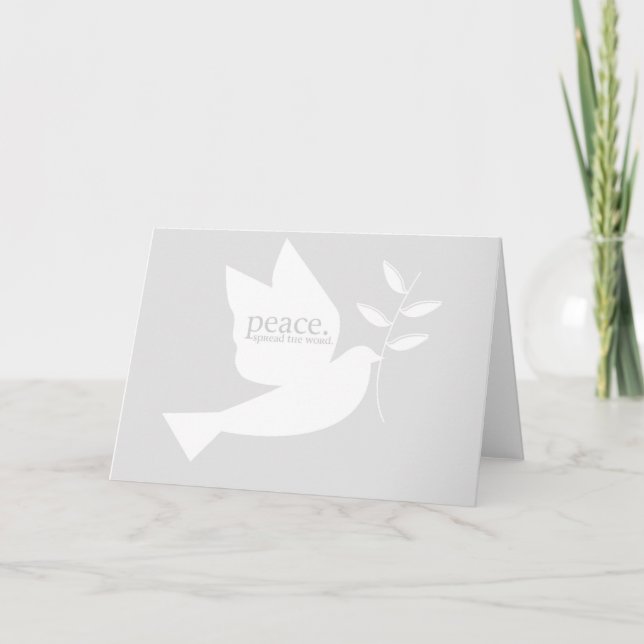 PeaceSpreadWord Kort (Framsida)