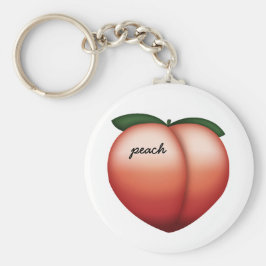Peach Aesthetic Keychain Nyckelring