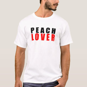 Peach älskare t shirt