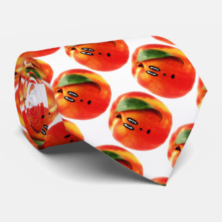Peach Ansikte Tecknad Slips