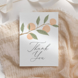Peach Baby Shower Tack Kort