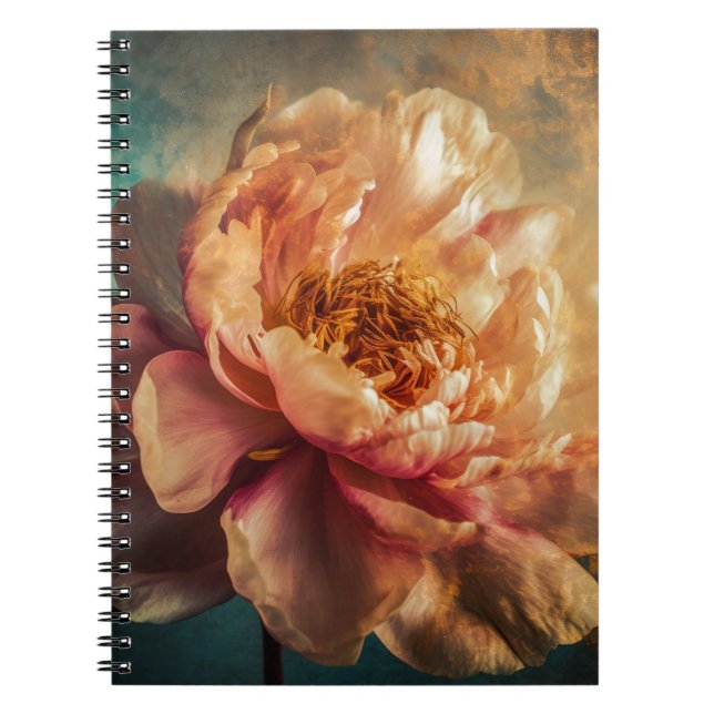 Peach Beauty Anteckningsbok (Framsidan)