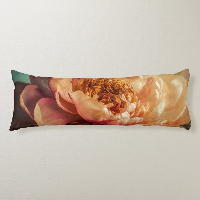 Peach Beauty Kroppskudde (Framsidan)