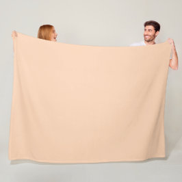 Peach Beige Fleecefilt
