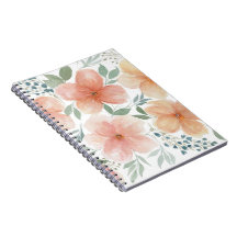 Peach Blommars Spiral bärbar dator