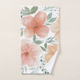 Peach Blosson Hand Towel