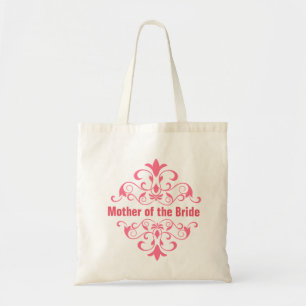 Peach Budens mamma Bröllop Totala Bag Tygkasse