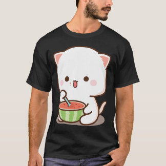 Peach cat Sticker.png T Shirt