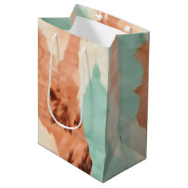 Peach Cream Mint Cowgirl Cowhide