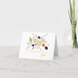 Peach Cream Whimsical Motif Flowers Tack Kort