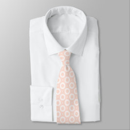 Peach Daisys Neck Tie Slips