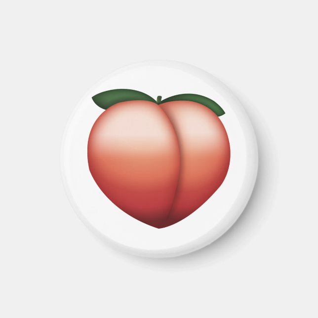 Peach - Emoji Magnet (Framsidan)