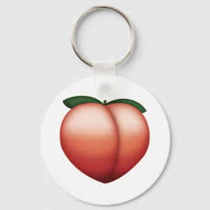 Peach - Emoji Nyckelring