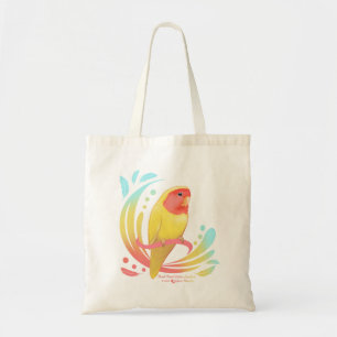 Peach Faced Lutino Lovebird Tygkasse