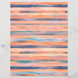 Peach färg pastel rand skrapbook papper