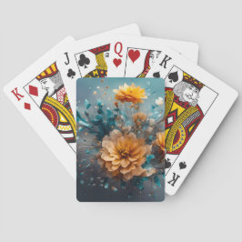 Peach Flower Burst Casinokort