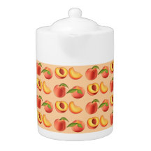 Peach Fruit Mönster