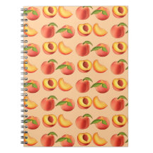 Peach Fruit Mönster