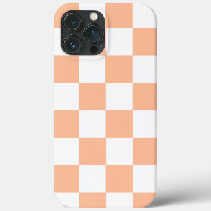 Peach Fuzz Checkated Gingham Mönster